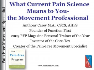 Pain Science Webinar